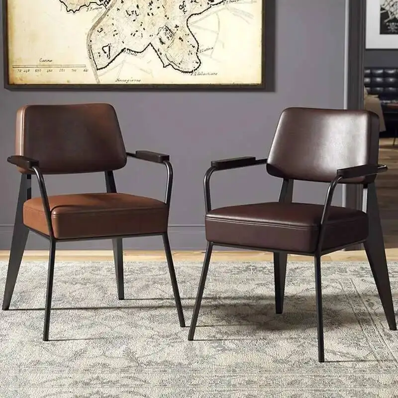 Salon Metal Italian Nordic Leather Arm Chair Legs Luxury Unique Makeup Throne Dining Chairs Living Room Muebles Home Furniture
Salon Metal Italian Nordic Leather Arm Chair Legs Luxury Unique Makeup Throne Dining Chairs Living Room Muebles Home Furniture