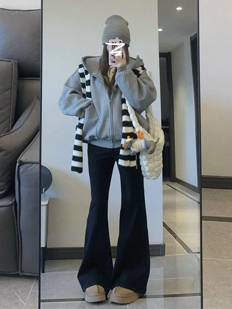 ey Hoodie Jaet Women's Autumn Winter Oversize Casual Lazy Sle Cotton Polyester Blend Zipper Closure Long Sve Top
ey Hoodie Jaet Women's Autumn Winter Oversize Casual Lazy Sle Cotton Polyester Blend Zipper Closure Long Sve Top