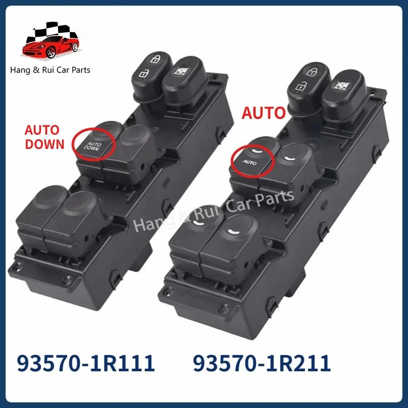 93570-1R111 93570-1R211 For Hyundai Accent 2015 2016 2017 LHD Front Left Auto Window Switch Control Parts 935701R211
93570-1R111 93570-1R211 For Hyundai Accent 2015 2016 2017 LHD Front Left Auto Window Switch Control Parts 935701R211