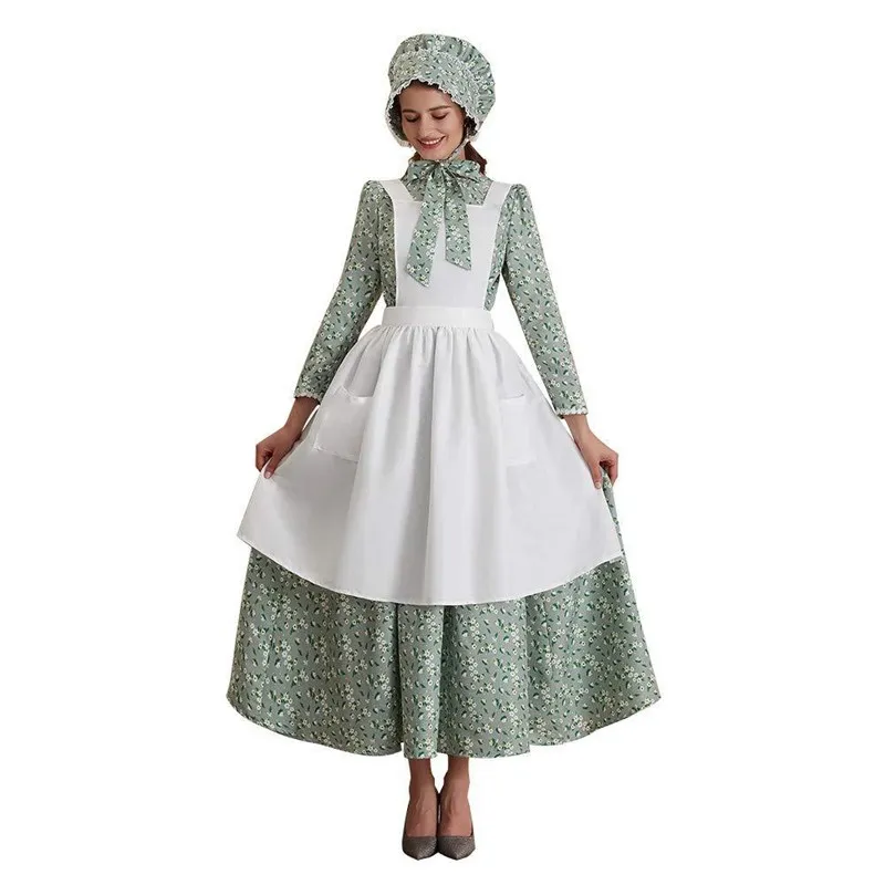 Renaissance Maid Costume Dress Stage Performance Halloween Countryside Theme Women's Dress Traditional Chinese Ethnic Fashion
Renaissance Maid Costume Dress Stage Performance Halloween Countryside Theme Women's Dress Traditional Chinese Ethnic Fashion