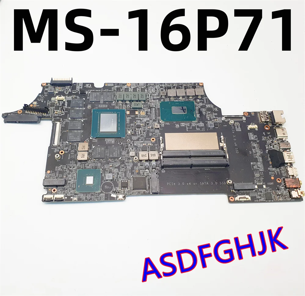 MS-16P71 ДЛЯ MSI GL75 GE65 GL65 GE75 Материнская плата для ноутбука с I7-9750H И RTX2070M протестирована Быстрая доставка
MS-16P71 ДЛЯ MSI GL75 GE65 GL65 GE75 Материнская плата для ноутбука с I7-9750H И RTX2070M протестирована Быстрая доставка