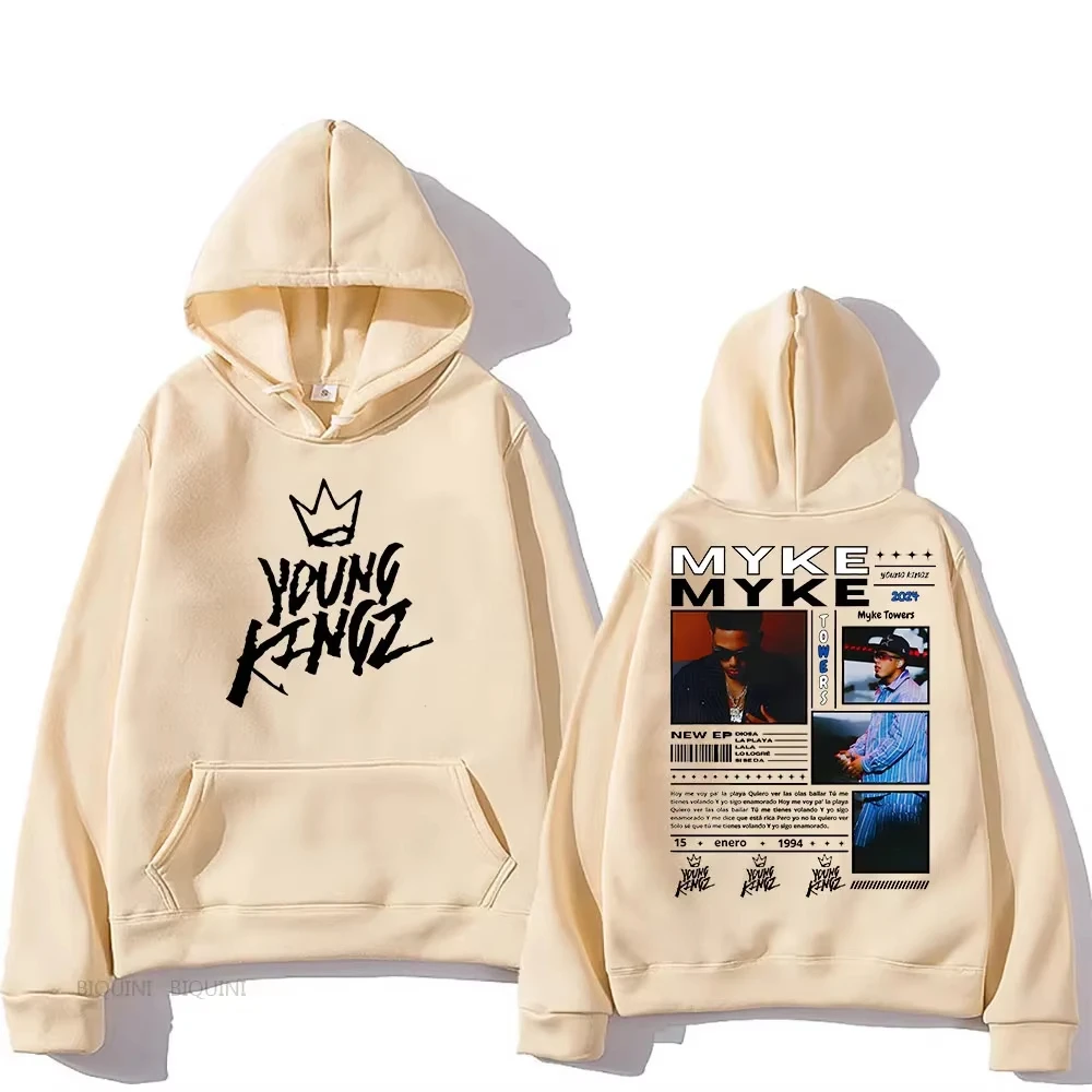 Rapper Myke Towers 2025 Tour Hooded Long-sleeved Harajuku Casual Sweatshirt With Hooded Fleece Clothes Sudaderas Fashion Hoody
Rapper Myke Towers 2025 Tour Hooded Long-sleeved Harajuku Casual Sweatshirt With Hooded Fleece Clothes Sudaderas Fashion Hoody