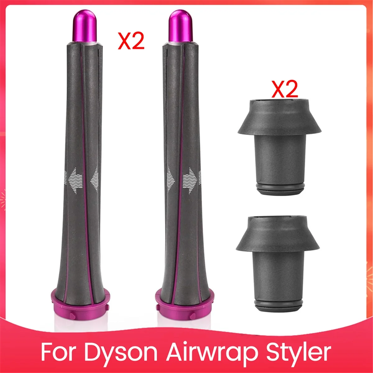 Y32A 20 mm Long Curler Attachment for Styler Hair Dryer, Curler Hair Tool Set with Adapter Accessories
Y32A 20 mm Long Curler Attachment for Styler Hair Dryer, Curler Hair Tool Set with Adapter Accessories