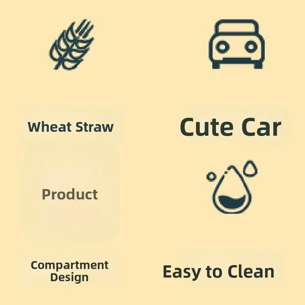 Креативная тарелка в форме автомобиля, мультяшная, ударопрочная, детский набор посуды из пшеничной соломы, разборная тарелка для обеда
Креативная тарелка в форме автомобиля, мультяшная, ударопрочная, детский набор посуды из пшеничной соломы, разборная тарелка для обеда