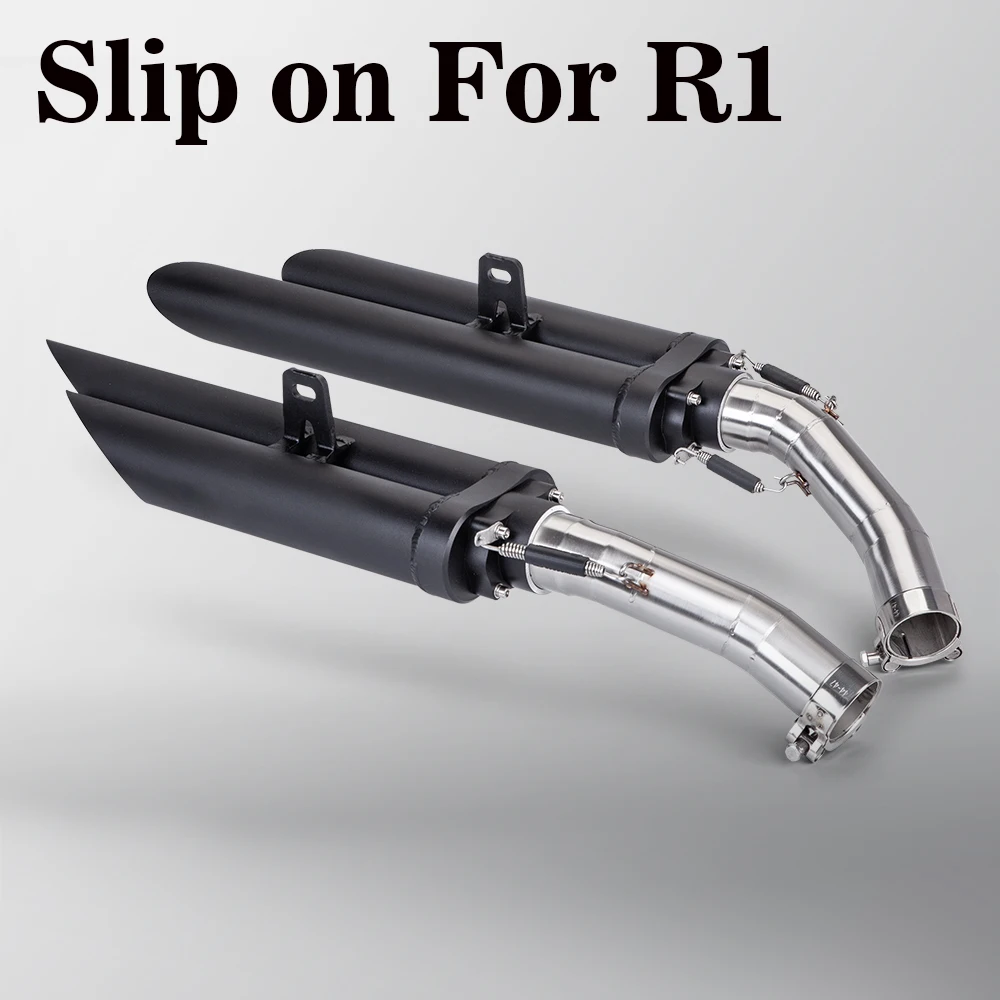 Slip On For YZF R1 MT-10 R1M 2004 2005 2006 Motorcycle Exhaust Escape Muffler Systems Middle Link Pipe
Slip On For YZF R1 MT-10 R1M 2004 2005 2006 Motorcycle Exhaust Escape Muffler Systems Middle Link Pipe