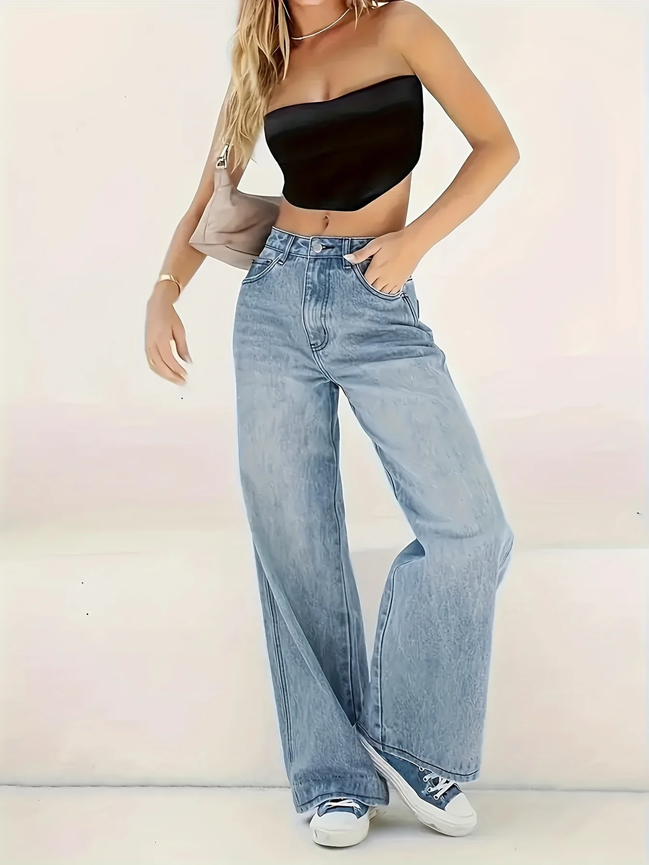 Women Baggy Y2K Jeans Vintage Low Waisted Straight Leg Denim Pants E-Girl Streetwear Clubwear
Women Baggy Y2K Jeans Vintage Low Waisted Straight Leg Denim Pants E-Girl Streetwear Clubwear