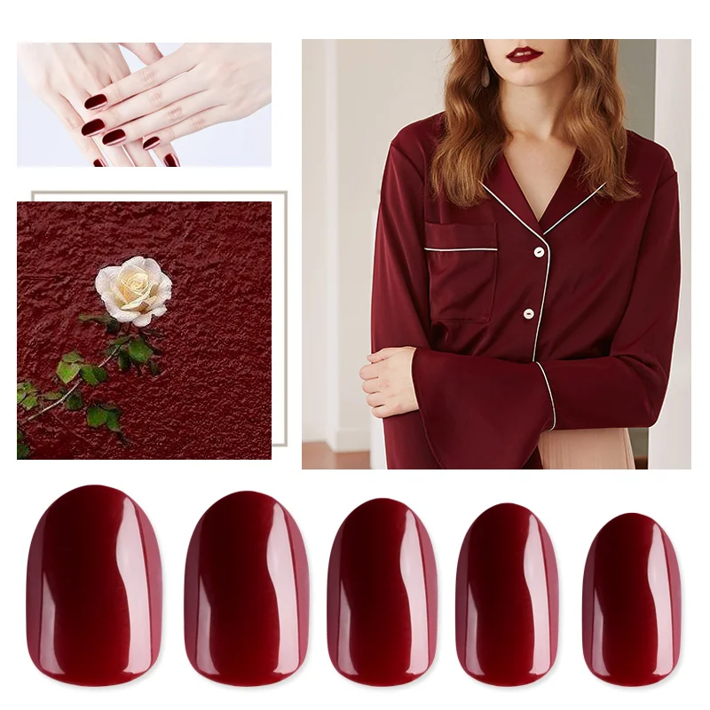 Wholesale New Trend Short Almond Fake Fingernails Nail Art Designs False Nails
Wholesale New Trend Short Almond Fake Fingernails Nail Art Designs False Nails
