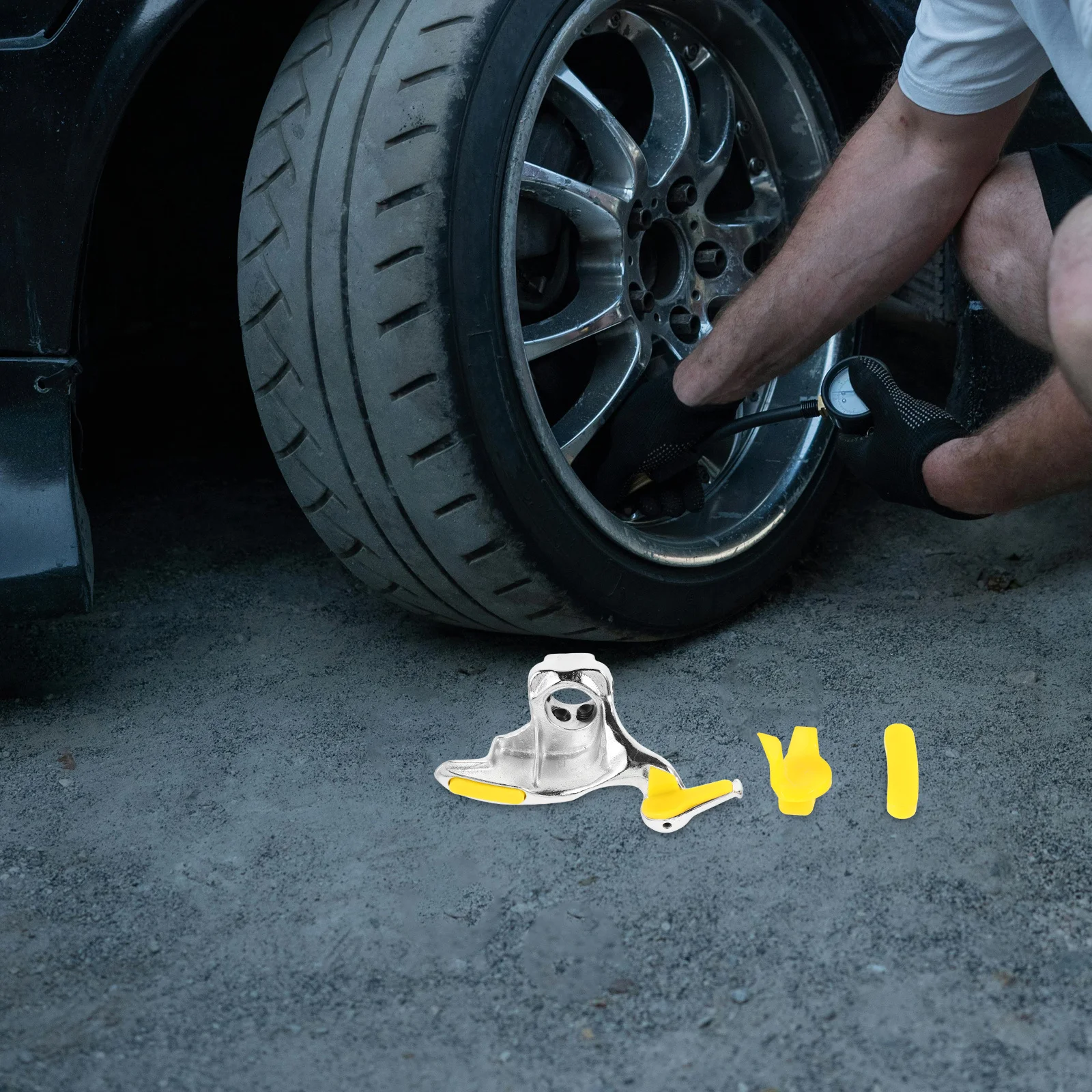 Набор для смены шин (1 комплект) с защитными накладками, инструмент для снятия шин для автомобилей и мотоциклов, съемник типа «птичья голова», прочная сталь для дисков
Набор для смены шин (1 комплект) с защитными накладками, инструмент для снятия шин для автомобилей и мотоциклов, съемник типа «птичья голова», прочная сталь для дисков