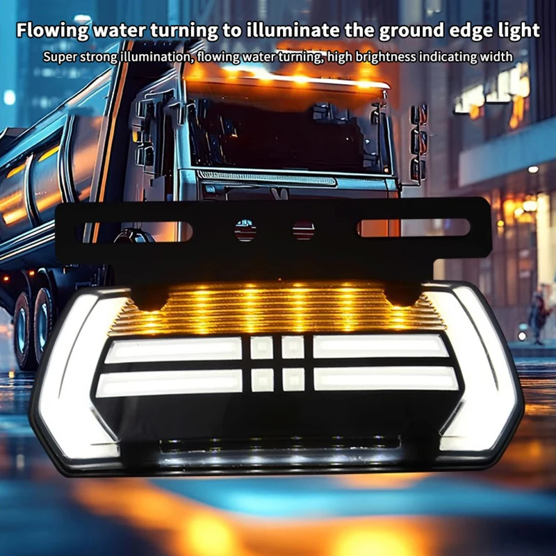 24V Truck Signal Indicator Lamp Super Exceptional Brightness Warning Tail Light LED Truck Side Marker Lights Trailer Lorry Parts
24V Truck Signal Indicator Lamp Super Exceptional Brightness Warning Tail Light LED Truck Side Marker Lights Trailer Lorry Parts