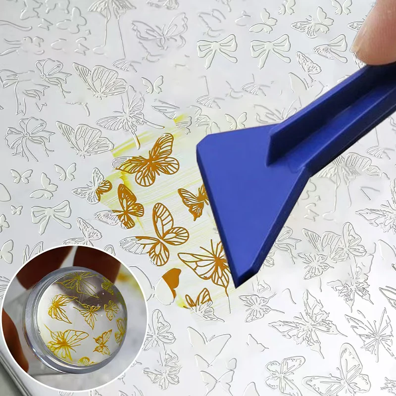 3/6/10Pcs Professional Plastic Double Head Nail Stamping Scraper Smooth Gel Leveling Streak-Free For Crisp Designs Manicure Tool
3/6/10Pcs Professional Plastic Double Head Nail Stamping Scraper Smooth Gel Leveling Streak-Free For Crisp Designs Manicure Tool