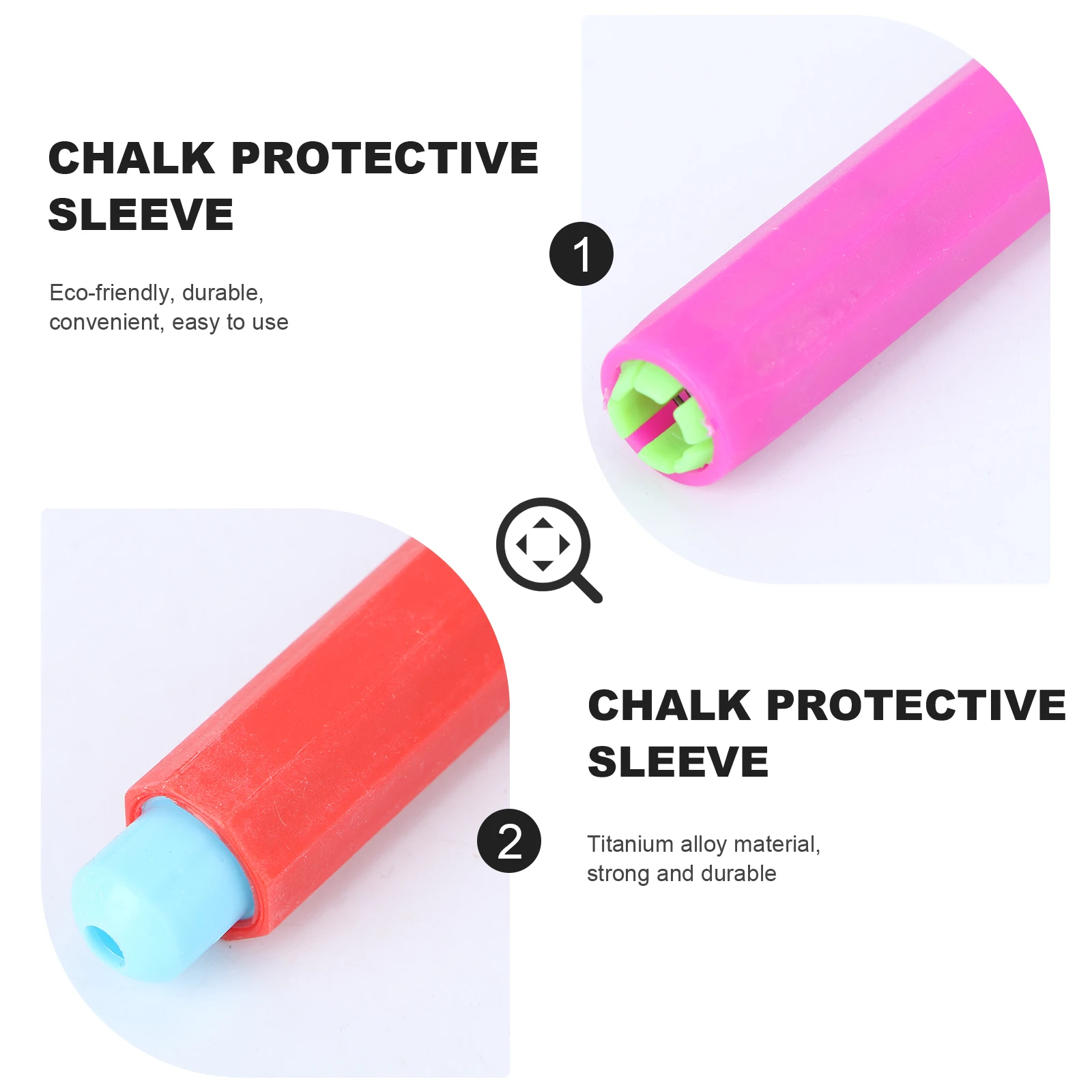 Chalk Holder Storage Box 95x15mm Eco Friendly Dust Free Drawing Extender Protect Hands Office Use Desk
Chalk Holder Storage Box 95x15mm Eco Friendly Dust Free Drawing Extender Protect Hands Office Use Desk