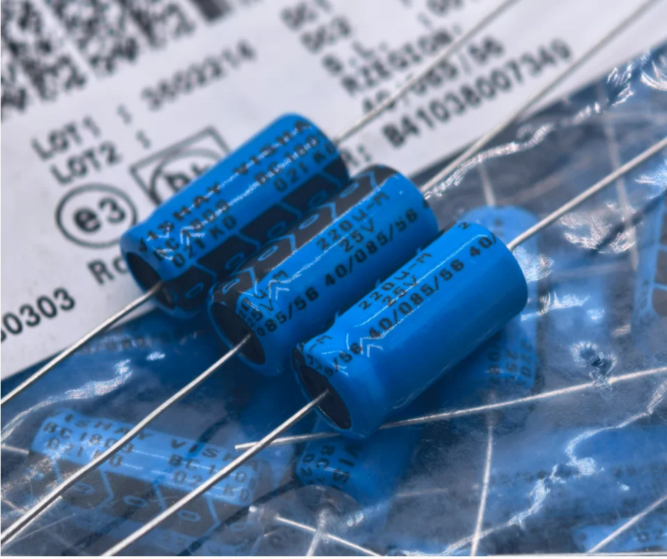 Осевой электролитический конденсатор серии BC021, 220 мкФ, 25 В, размер 8*17 мм, новое поступление на складе
Осевой электролитический конденсатор серии BC021, 220 мкФ, 25 В, размер 8*17 мм, новое поступление на складе