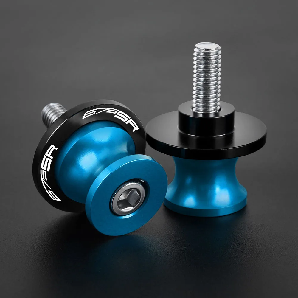 Swingarm Spools For CFMOTO CF MOTO 675SR 675 SR 675 SR675 2024 2025 2026 Motorcycles Accessories 10MM Rear Stand Screws Sliders 
Swingarm Spools For CFMOTO CF MOTO 675SR 675 SR 675 SR675 2024 2025 2026 Motorcycles Accessories 10MM Rear Stand Screws Sliders