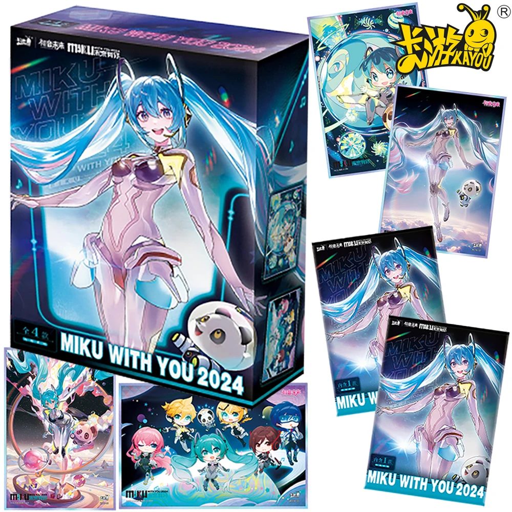 New Kayou Hatsune Miku Collection Card for Boys and Girls Birthday Hobbies Gifts Cute Virtual Japanese Idols Creative Card Toys
New Kayou Hatsune Miku Collection Card for Boys and Girls Birthday Hobbies Gifts Cute Virtual Japanese Idols Creative Card Toys