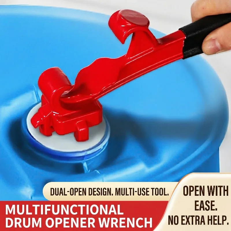 Multi-Function Paint Can Lid Wrench Heavy Duty 5 Gallon Bucket Opener Labor-Saving Prying Tool for Paint Pails Home Improvement
Multi-Function Paint Can Lid Wrench Heavy Duty 5 Gallon Bucket Opener Labor-Saving Prying Tool for Paint Pails Home Improvement
