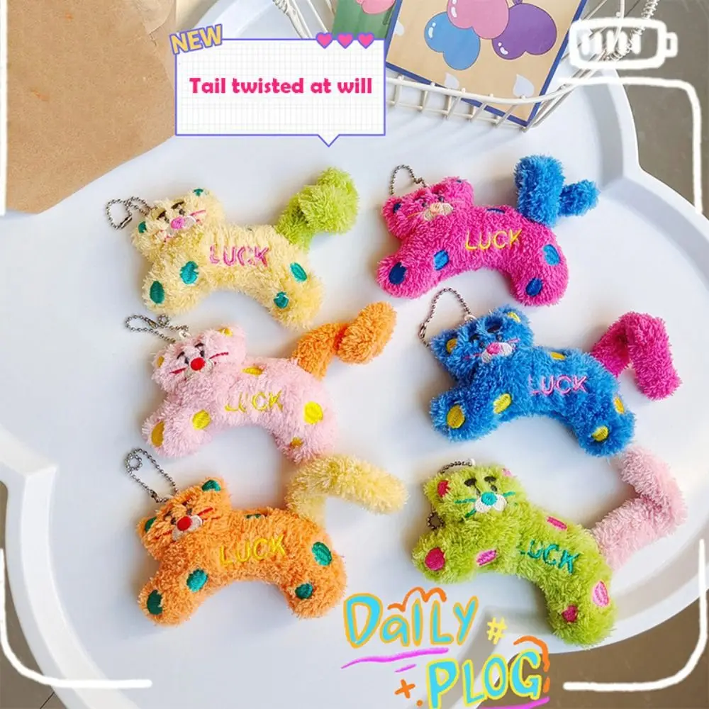 Креативный мультяшный брелок для куклы LUCK в горошек, плюшевый мультяшный кулон, брелок для куклы
Креативный мультяшный брелок для куклы LUCK в горошек, плюшевый мультяшный кулон, брелок для куклы