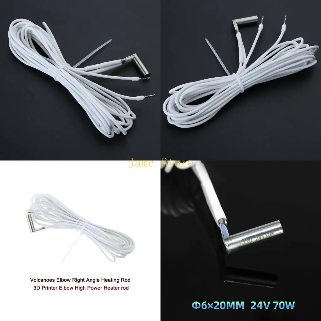 LX0B 24 В 70 Вт Нагревательный картридж для 3D-принтера Volcano 620 Нагревательная трубка 200 см
LX0B 24 В 70 Вт Нагревательный картридж для 3D-принтера Volcano 620 Нагревательная трубка 200 см