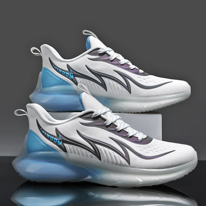 Men's shoes new sports shoes summer lightweight mesh breathable student leisure running shoes shock absorption running shoes
Men's shoes new sports shoes summer lightweight mesh breathable student leisure running shoes shock absorption running shoes