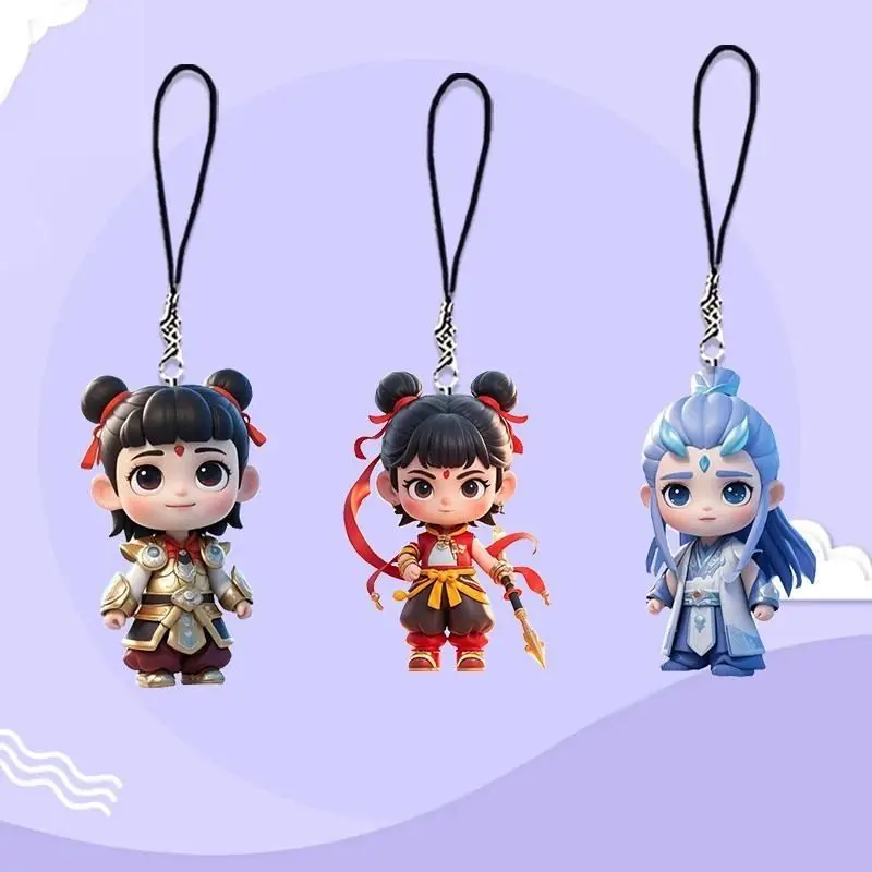 Kawaii new CP pendant Nezha 2 Devil Child's Sea Cartoon Animation Cute Nezha Ao Bing Accessories School Bag Pendant Wholesale
Kawaii new CP pendant Nezha 2 Devil Child's Sea Cartoon Animation Cute Nezha Ao Bing Accessories School Bag Pendant Wholesale