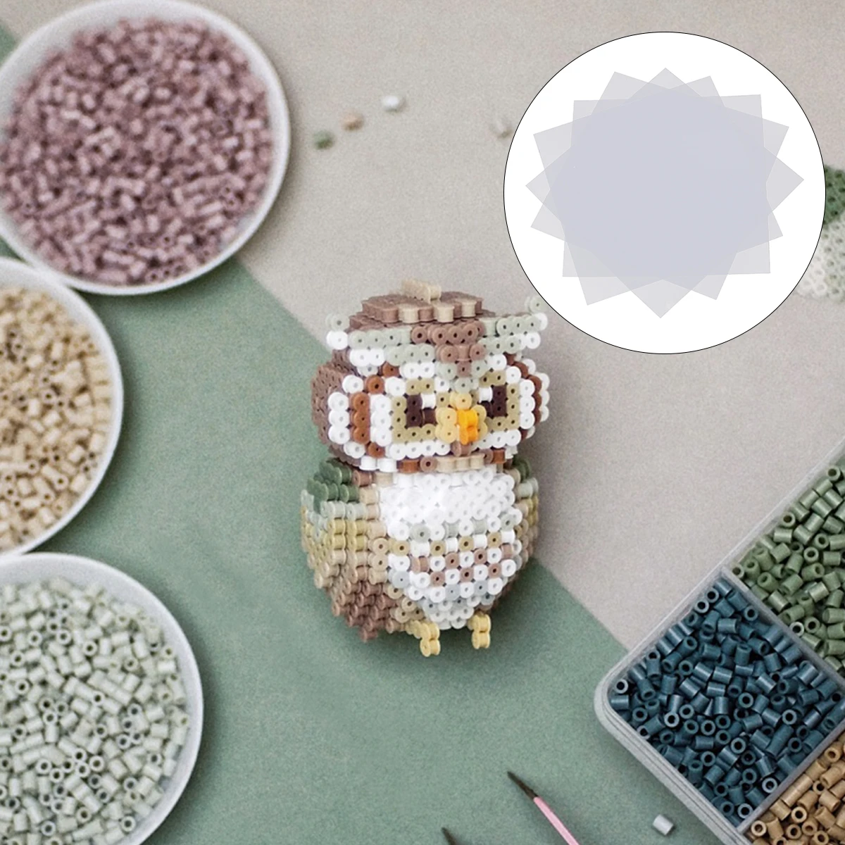 20 Pcs Crafts Transparent Beads Template Kids DIY Tools Child High Temp Plastic Safe Odorless Reusable 30 Times
20 Pcs Crafts Transparent Beads Template Kids DIY Tools Child High Temp Plastic Safe Odorless Reusable 30 Times