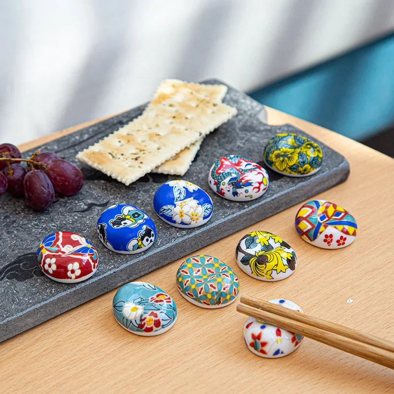 Japanese Ceramic Chopstick Holder, Cute Cartoon Animal, Creative Chopstick Holder, 10PCs
Japanese Ceramic Chopstick Holder, Cute Cartoon Animal, Creative Chopstick Holder, 10PCs