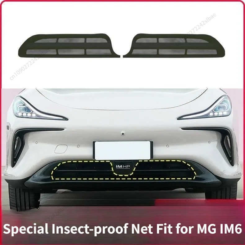 Front Grille Insect Proof Net, Upgraded Water Tank Protective Modified Accessories Fit for MG IM6 2025/2026 Exterior Accessories
Front Grille Insect Proof Net, Upgraded Water Tank Protective Modified Accessories Fit for MG IM6 2025/2026 Exterior Accessories