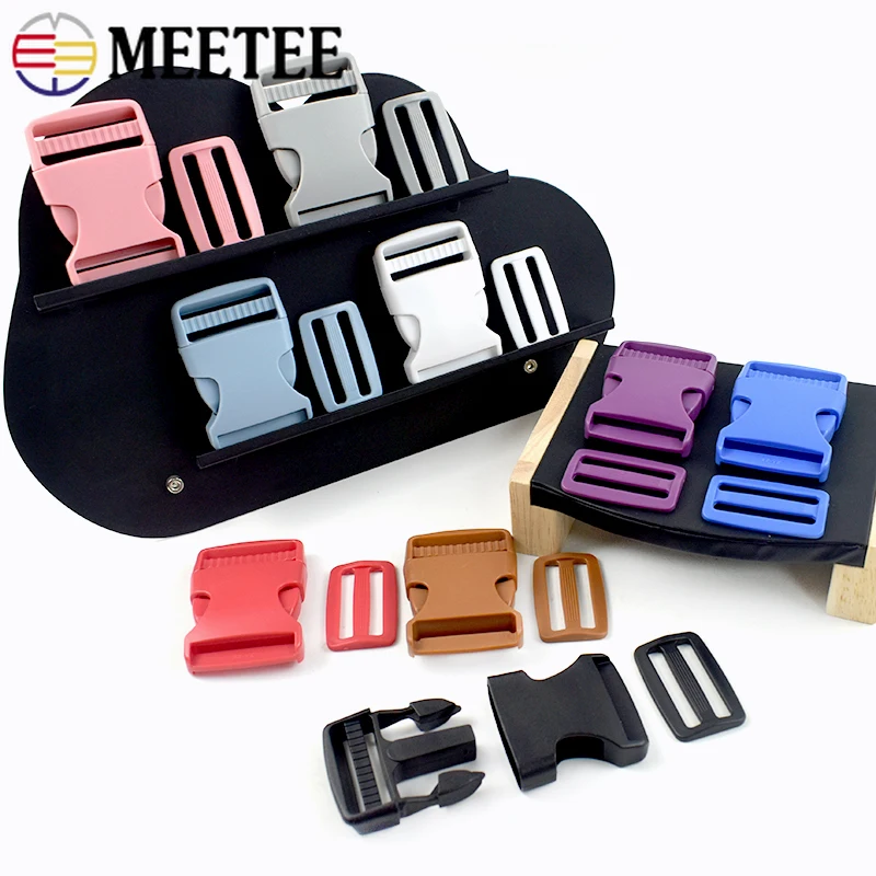 2-20Sets 38mm Plastic Buckle Bag Side Release Buckles Backpack Tri Glide Slider Ring Clasp Webbing Adjust Hook DIY Accessories
2-20Sets 38mm Plastic Buckle Bag Side Release Buckles Backpack Tri Glide Slider Ring Clasp Webbing Adjust Hook DIY Accessories