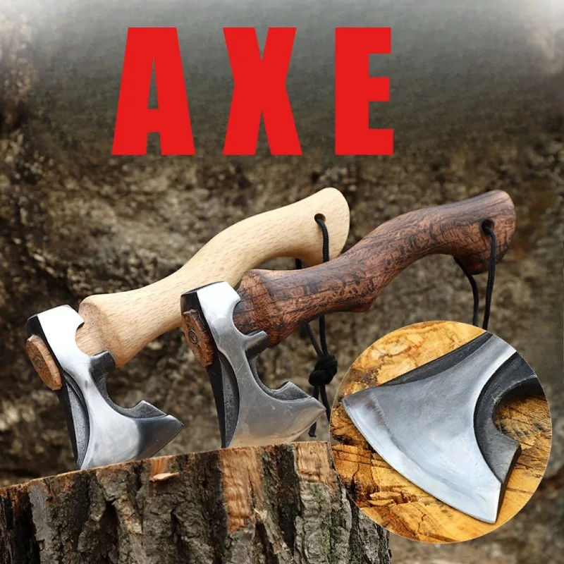 Manganese Steel Forged Split Firewood Axe Outdoor Camping Woodworker Cut Down Trees Specific Hand Axe Wooden Handle Hand Tools
Manganese Steel Forged Split Firewood Axe Outdoor Camping Woodworker Cut Down Trees Specific Hand Axe Wooden Handle Hand Tools