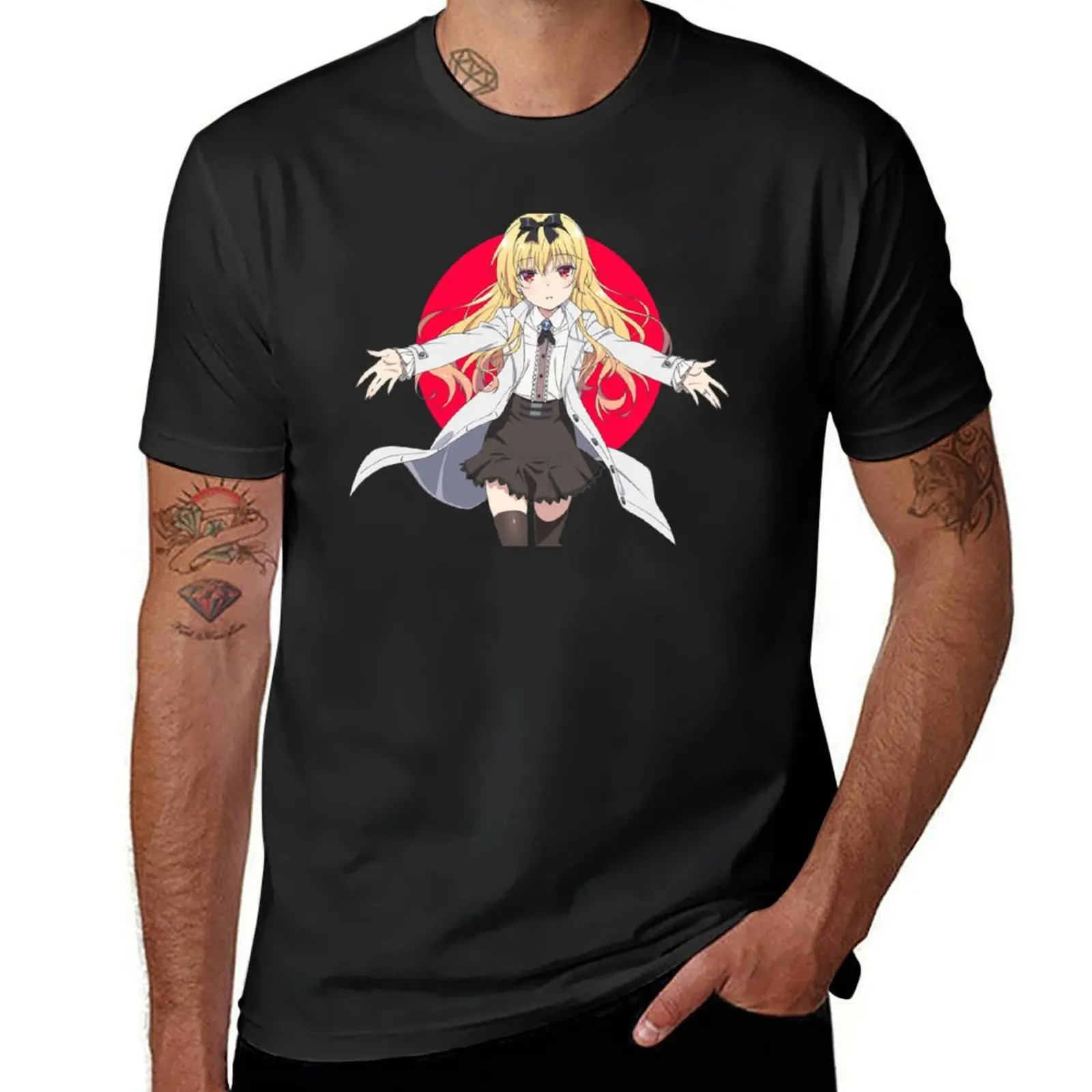 Yue - Arifureta (Black) T-Shirt valentines clothes graphic tee shirt T-shirts oversize new edition slim fit t shirts for men
Yue - Arifureta (Black) T-Shirt valentines clothes graphic tee shirt T-shirts oversize new edition slim fit t shirts for men