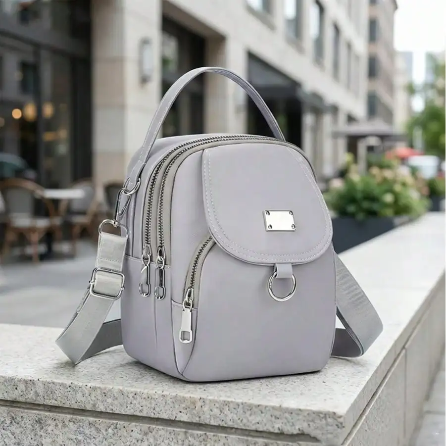 Women's Fashion Oxford Cloth Crossbody Bag, Solid Color Casual Multifunctional Shoulder Bag, Large Capacity Zipper Underarm Bag, Polyester Lining Commuter Portable Backpack, Lightweight Metal Ring Decor Item, Made Of High-Quality Oxford Cloth, Abrasion-Re
Women's Fashion Oxford Cloth Crossbody Bag, Solid Color Casual Multifunctional Shoulder Bag, Large Capacity Zipper Underarm Bag, Polyester Lining Commuter Portable Backpack, Lightweight Metal Ring Decor Item, Made Of High-Quality Oxford Cloth, Abrasion-Re
