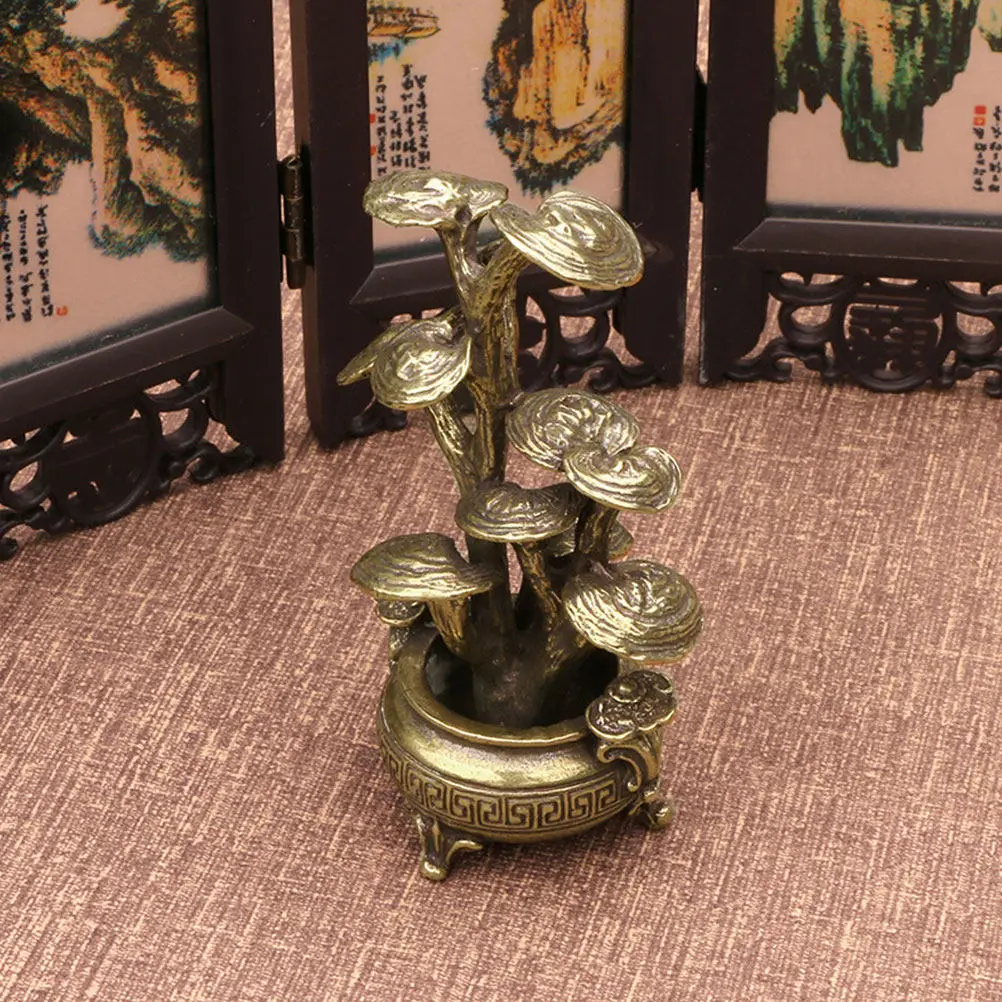 Brass Bonsai Tea Pet Ornament Handcrafted Miniature Bonsai Statue for Desktop Bookshelf Coffee Table Tea Setting Vintage Decor
Brass Bonsai Tea Pet Ornament Handcrafted Miniature Bonsai Statue for Desktop Bookshelf Coffee Table Tea Setting Vintage Decor