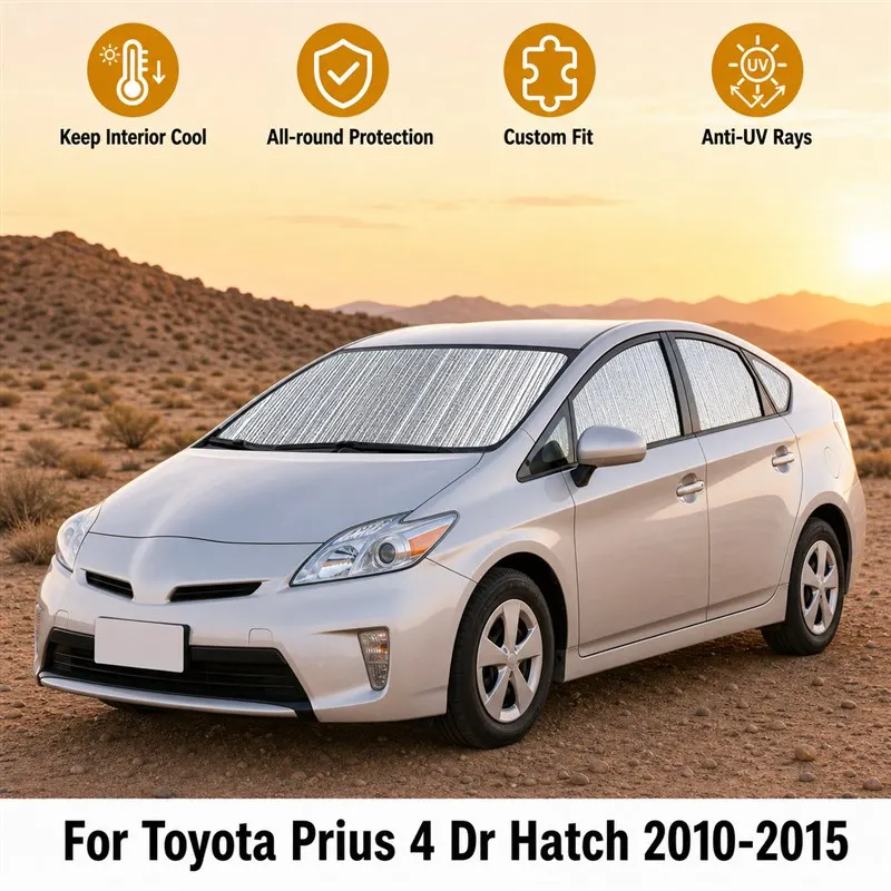 For Toyota Prius 4 Dr Hatch 2010-2015 Full Set Car Window Sunshades UV Block Privacy Heat Insulated Foldable Car Curtain
For Toyota Prius 4 Dr Hatch 2010-2015 Full Set Car Window Sunshades UV Block Privacy Heat Insulated Foldable Car Curtain