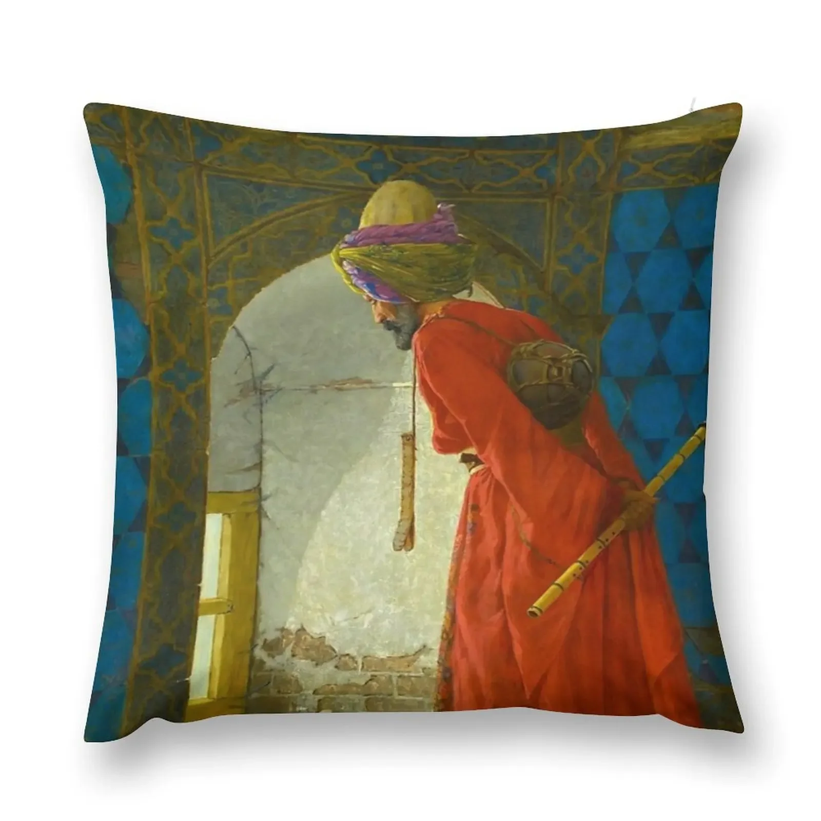 Osman Hamdi Bey The Tortoise Trainer, 1906 Throw Pillow Decorative Sofa Cushions Cushion Cover pillow
Osman Hamdi Bey The Tortoise Trainer, 1906 Throw Pillow Decorative Sofa Cushions Cushion Cover pillow