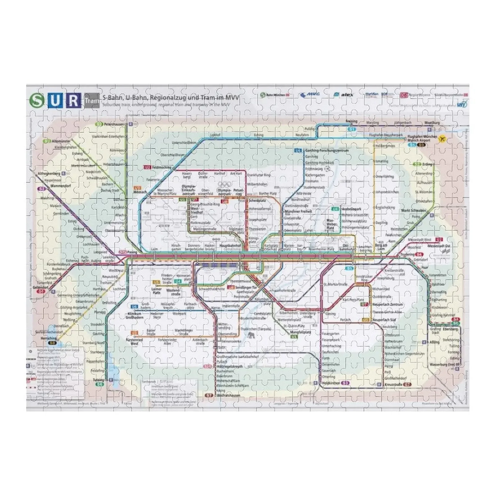 MVV Munich München Netzplan Jigsaw Puzzle With Personalized Photo Personalized Toys With Photo Puzzle
MVV Munich München Netzplan Jigsaw Puzzle With Personalized Photo Personalized Toys With Photo Puzzle