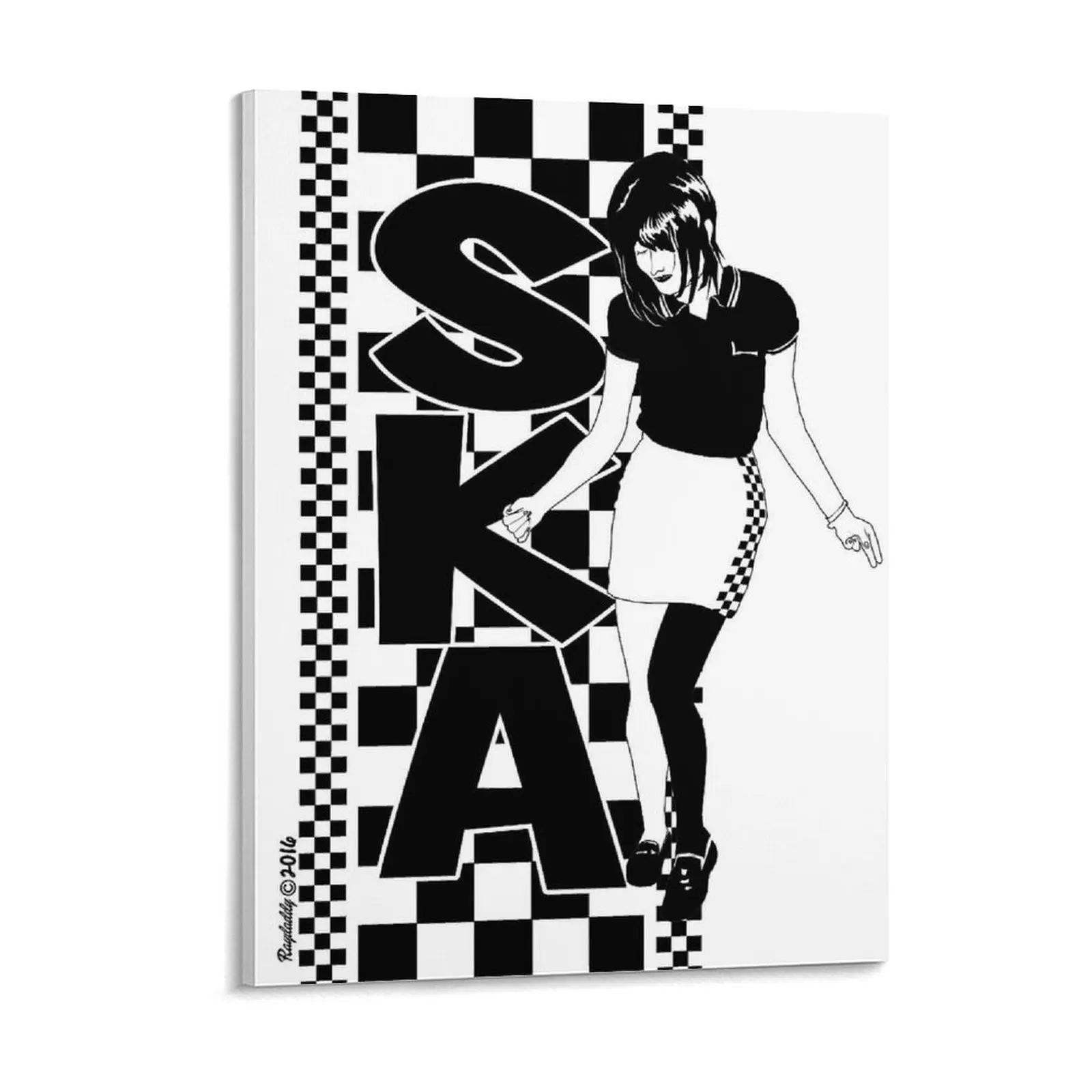 Ska Girl 2 Canvas Painting Poster Club Bar Party Cinema Designer Mural Framed Wall Paintings
Ska Girl 2 Canvas Painting Poster Club Bar Party Cinema Designer Mural Framed Wall Paintings
