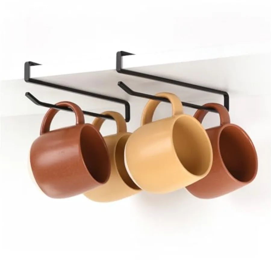 Coffee Mug Hanger for Cabinet, Clip-On Shelf, for Cups, Utensil, Tumbler Lid, Screwless Install Pack of 2,Fits Shelves up to 3/
Coffee Mug Hanger for Cabinet, Clip-On Shelf, for Cups, Utensil, Tumbler Lid, Screwless Install Pack of 2,Fits Shelves up to 3/