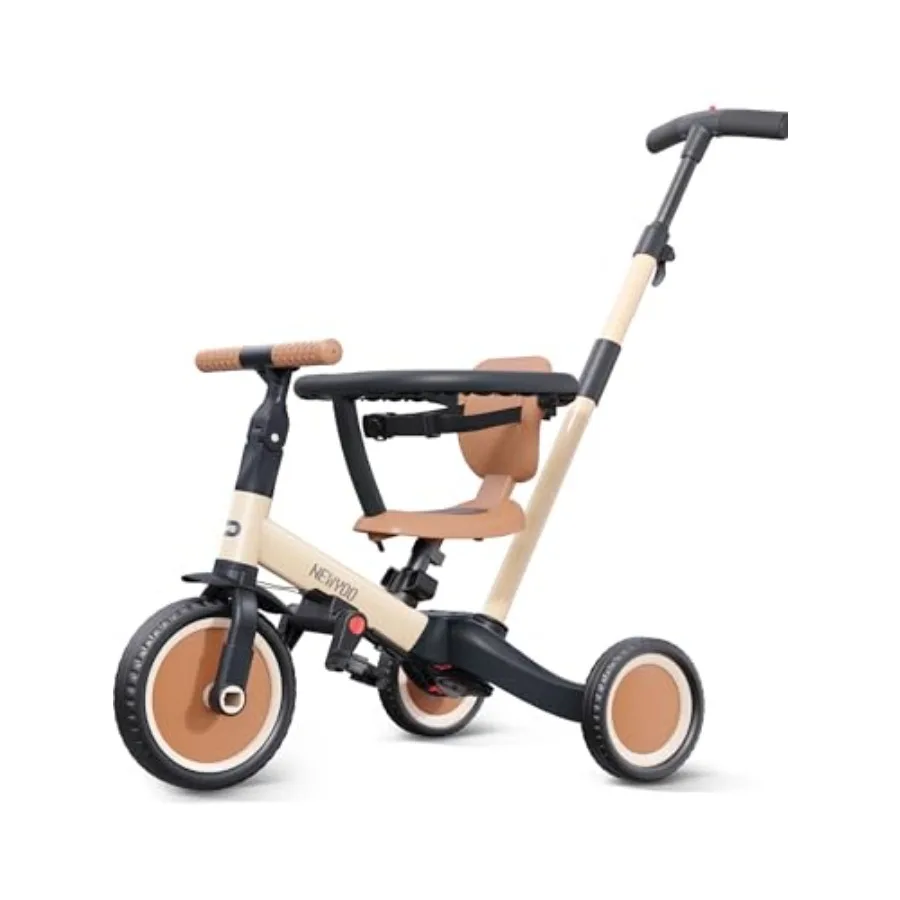 TR008 5 in 1 Toddler Tricycle with Push Handle for 1-3 Year Old Boys and Girls Push Trike with Safe Bar Toddler Bike Convert t
TR008 5 in 1 Toddler Tricycle with Push Handle for 1-3 Year Old Boys and Girls Push Trike with Safe Bar Toddler Bike Convert t