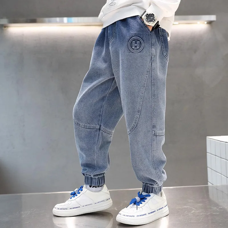 5-14Y Boys Cool Baggy Jeans Summer Classic Light Color Bottoms Children Denim Long Pants Kids Teenagers Boy Casual Trousers
5-14Y Boys Cool Baggy Jeans Summer Classic Light Color Bottoms Children Denim Long Pants Kids Teenagers Boy Casual Trousers