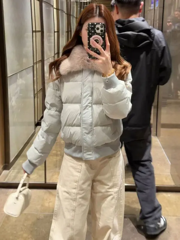 Korean Sle ort Cotton Jaet Women's Faionable Cute Unique Outerwear Winter Commute Loose Fit Long Sve Zipper Closure
Korean Sle ort Cotton Jaet Women's Faionable Cute Unique Outerwear Winter Commute Loose Fit Long Sve Zipper Closure