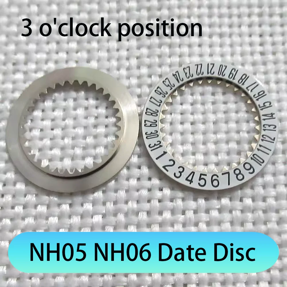 Watch Accessories Suitable for NH05 NH06 Movement Calendar Disk 3 o'clock position Watch Repair Parts
Watch Accessories Suitable for NH05 NH06 Movement Calendar Disk 3 o'clock position Watch Repair Parts