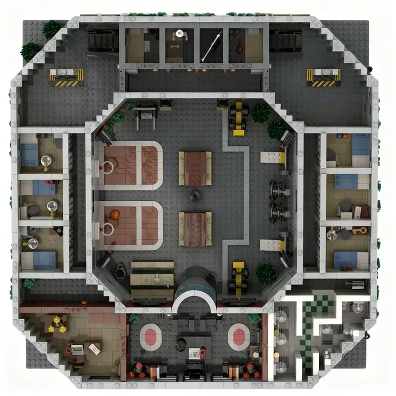 6738PCS MOC Maximum Security Prison Hot City Model Building Blocks Creative Display Collectible Home Decor Construction Set Gift
6738PCS MOC Maximum Security Prison Hot City Model Building Blocks Creative Display Collectible Home Decor Construction Set Gift