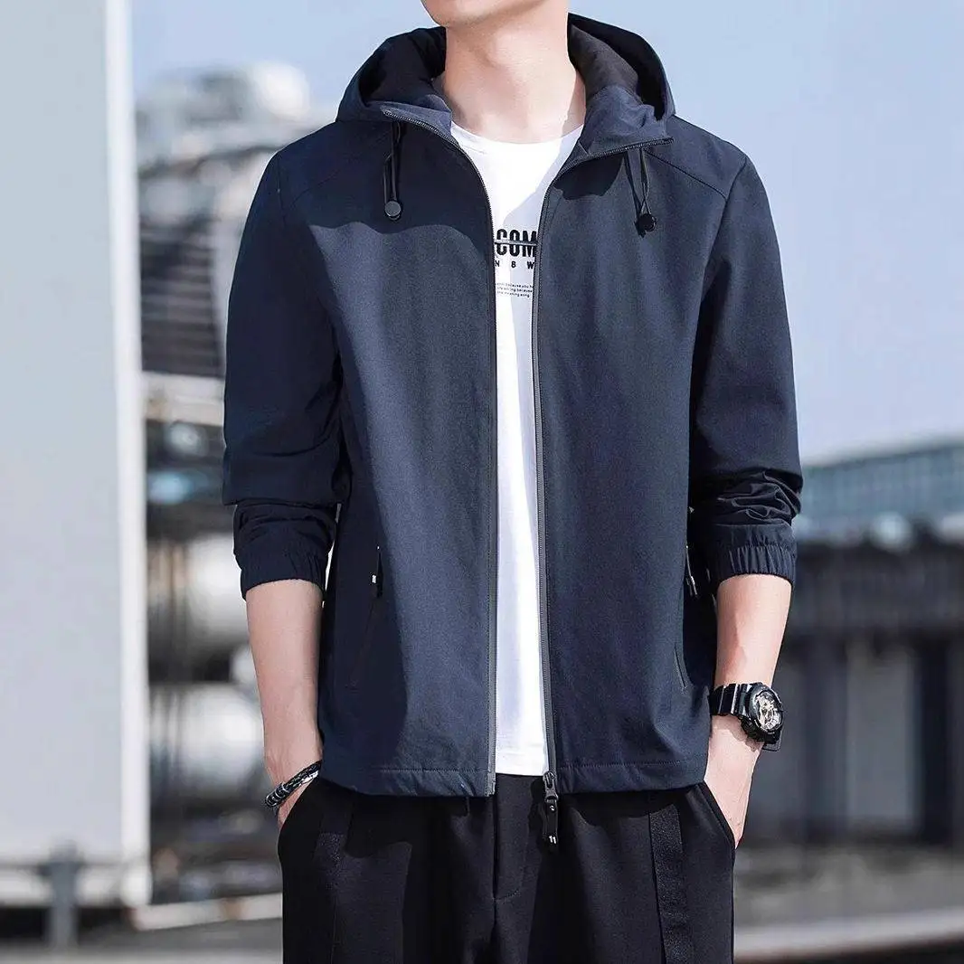 Casual Sporty Jacket 2025 Spring New Korean Style Fashionable All-Match Coat Polyester Fiber Long Sleeve Zipper Closure Men's...
Casual Sporty Jacket 2025 Spring New Korean Style Fashionable All-Match Coat Polyester Fiber Long Sleeve Zipper Closure Men's...
