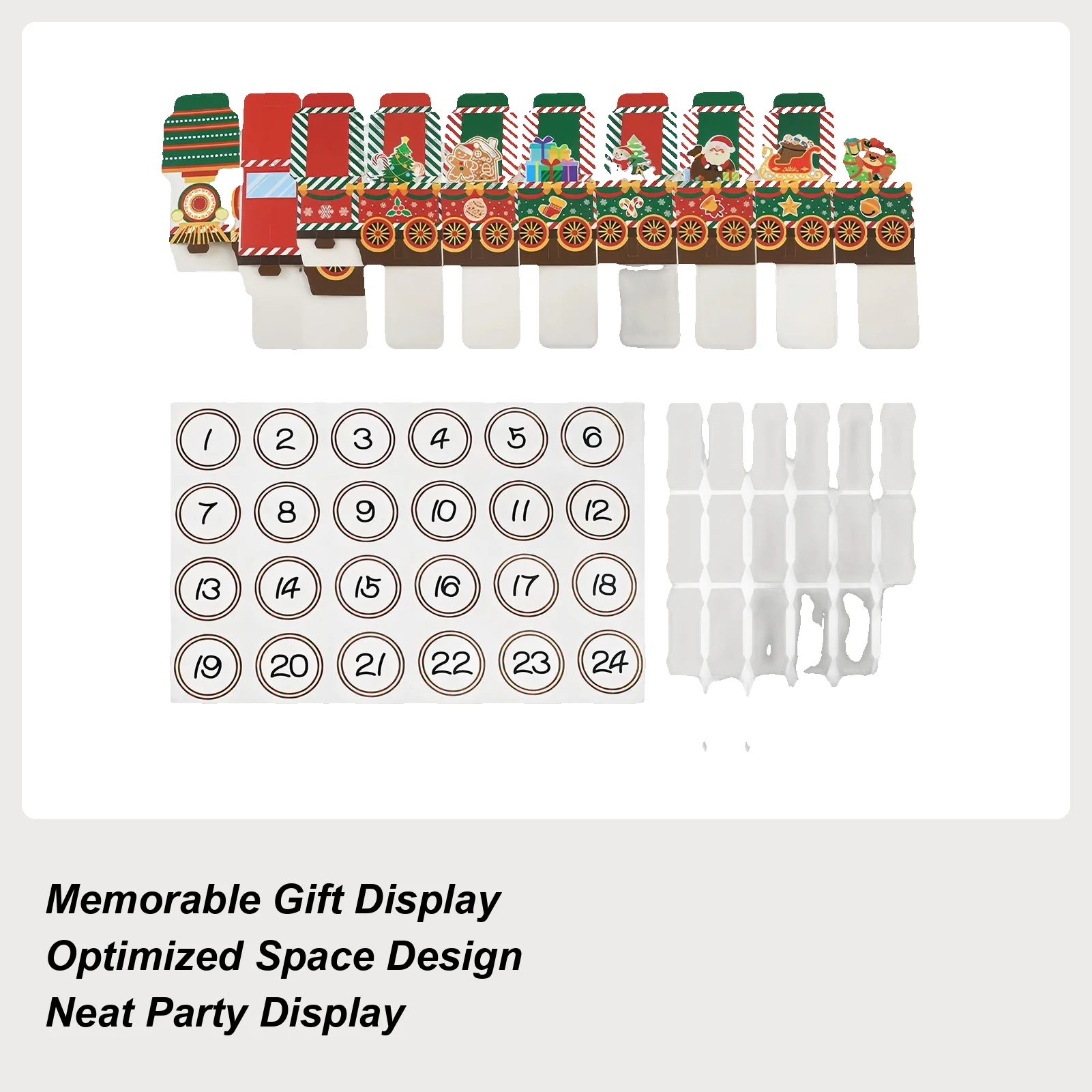 Рождественские коробки в форме поезда, органайзер для хранения, 24 шт., рождественские маленькие конфеты для хранения конфет для детей, друзей, домашних офисов, вечеринок
Рождественские коробки в форме поезда, органайзер для хранения, 24 шт., рождественские маленькие конфеты для хранения конфет для детей, друзей, домашних офисов, вечеринок