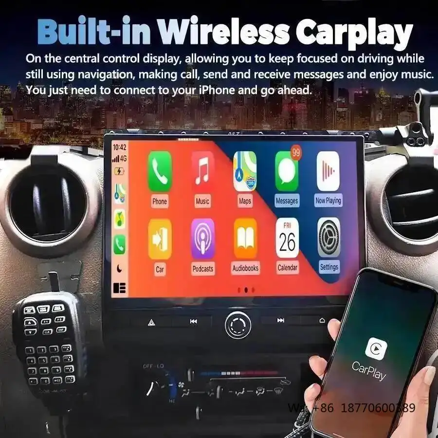 10.26inch Touch Screen Dashboard Land Cruiser LC70/LC76/LC75 2008-2021 Car Radio Android GPS Multimedia Player USB CarPlay 1
10.26inch Touch Screen Dashboard Land Cruiser LC70/LC76/LC75 2008-2021 Car Radio Android GPS Multimedia Player USB CarPlay 1