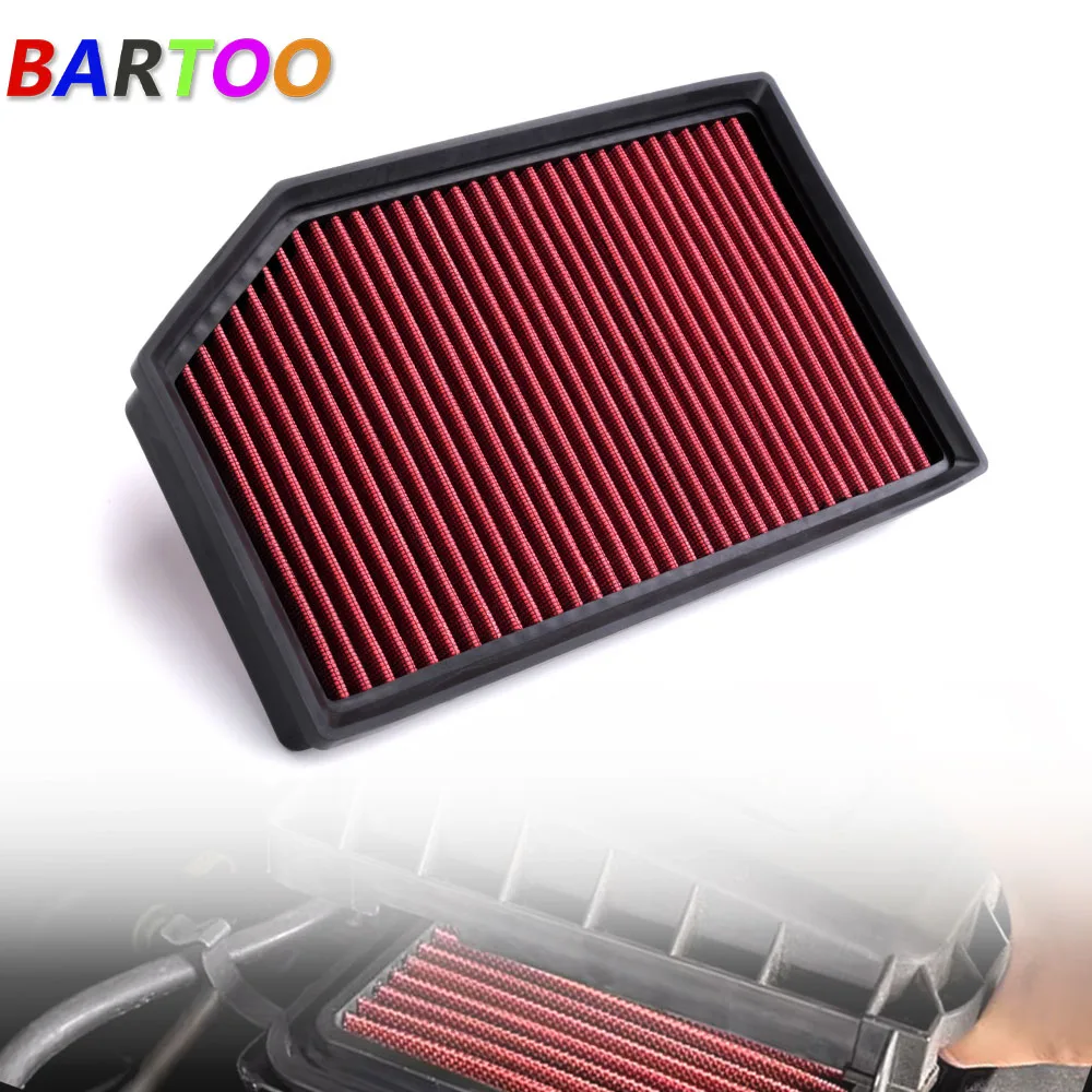 Bartoo 33-5076 Red Air Filter For 2017-2025 Jeep Wrangler JL 2.0T/4xe & Gladiator JT 3.6L 68257030AA OFI252-RED
Bartoo 33-5076 Red Air Filter For 2017-2025 Jeep Wrangler JL 2.0T/4xe & Gladiator JT 3.6L 68257030AA OFI252-RED