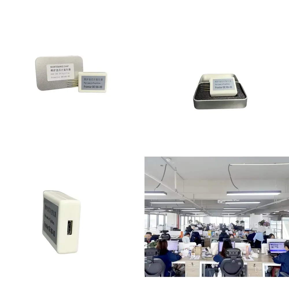 SY Up Maintenance Tank Chip Resetter and Chip for Frontier De100 De-100 Printer
SY Up Maintenance Tank Chip Resetter and Chip for Frontier De100 De-100 Printer