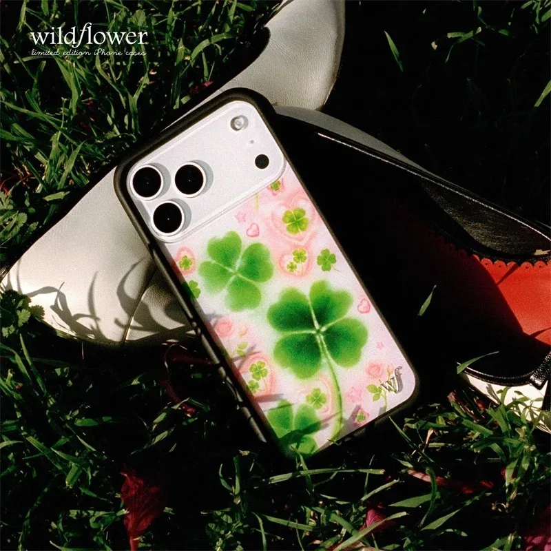 Wildflower Miss Lucky Phone Case for iPhone 11 12 13 14 15 16 17 Pro Max Plus WF green Flower Four Leaves Clover Cover
Wildflower Miss Lucky Phone Case for iPhone 11 12 13 14 15 16 17 Pro Max Plus WF green Flower Four Leaves Clover Cover