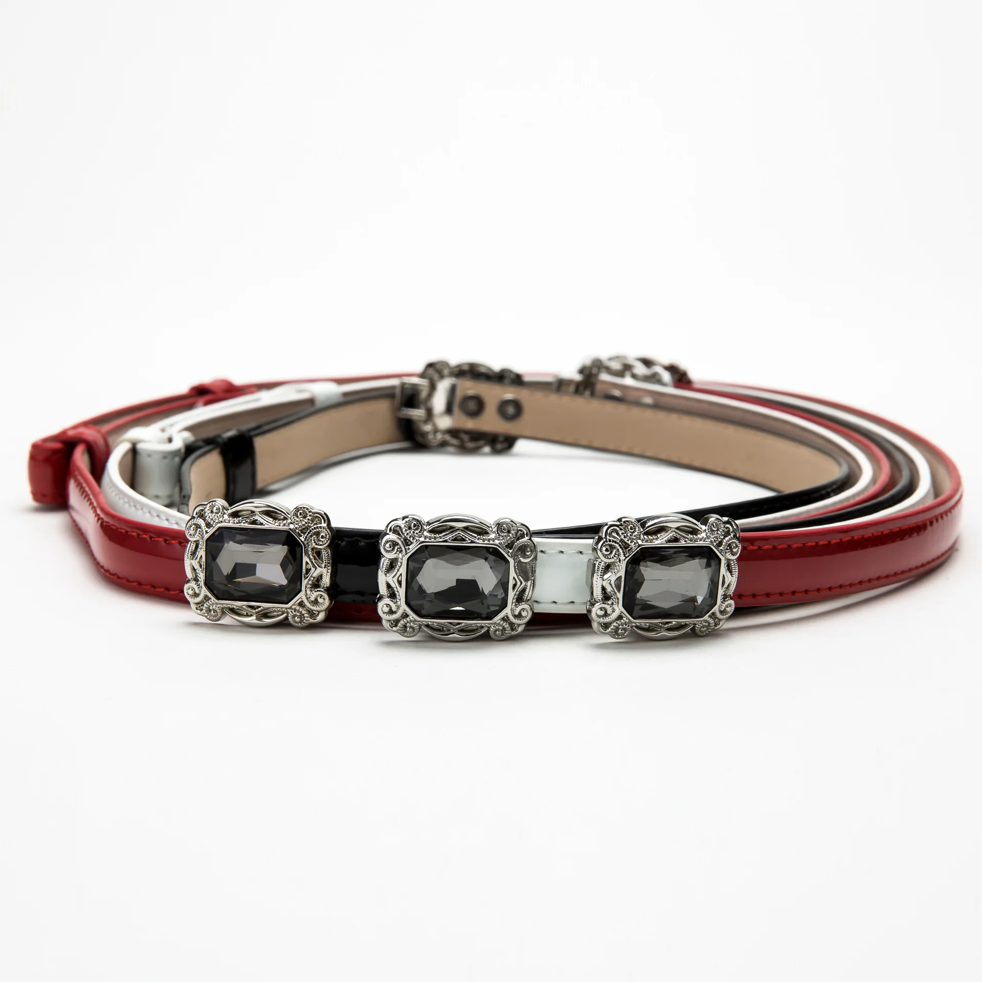 Ladies Belt Jewel Button Adjustment Belt Women's Versatile Dress Decorative Fine Belt Belts for Women
Ladies Belt Jewel Button Adjustment Belt Women's Versatile Dress Decorative Fine Belt Belts for Women