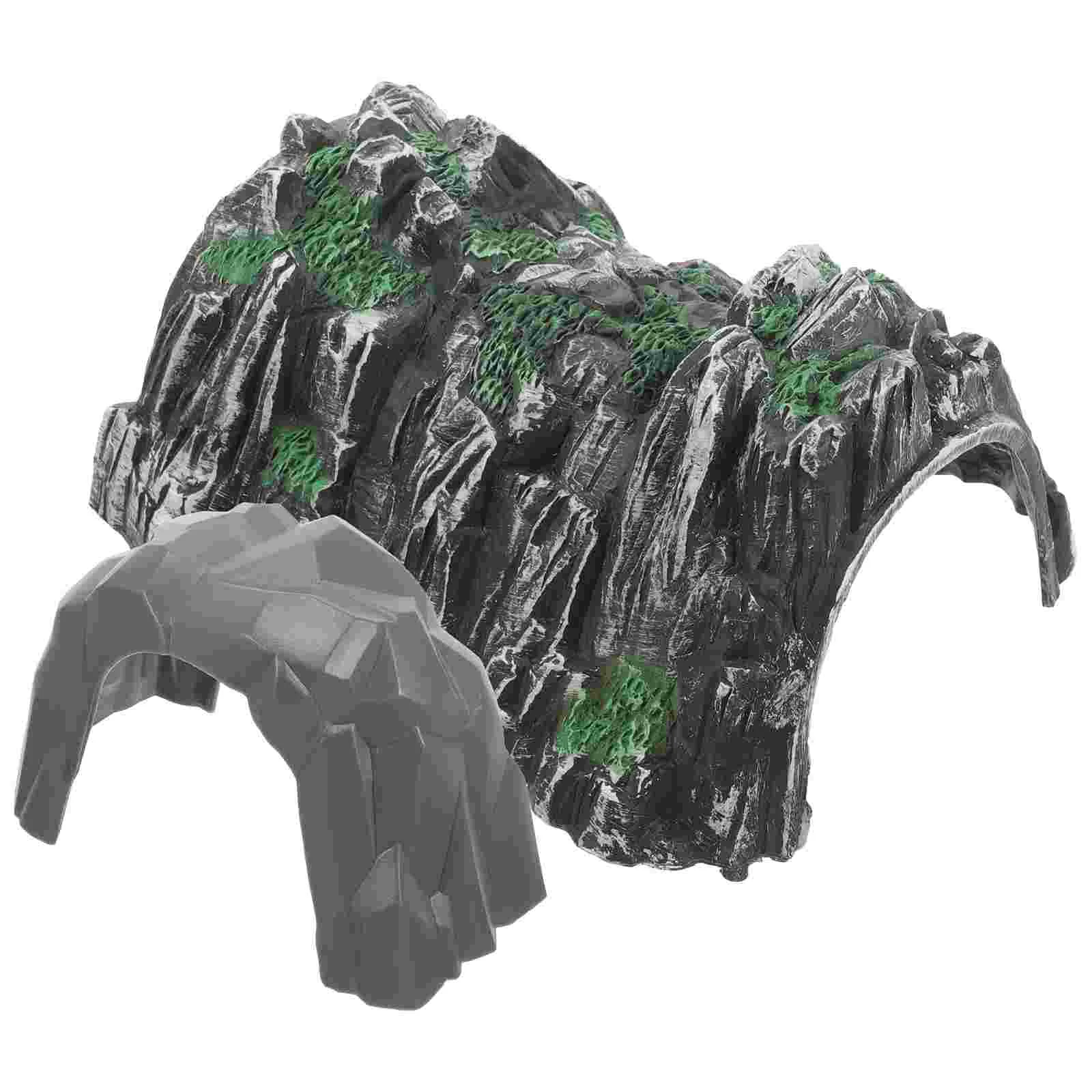 2 Pcs Railway Tunnel Model Decorative Train Pretend Playing for Games Scenery Rockery
2 Pcs Railway Tunnel Model Decorative Train Pretend Playing for Games Scenery Rockery