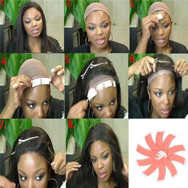 A17F-72Pc/Lot Super Strong Duo-Tac Wig Double Tape Adhesive Extension Hair Strips For Toupees/Lace Wig Film Slitting Line
A17F-72Pc/Lot Super Strong Duo-Tac Wig Double Tape Adhesive Extension Hair Strips For Toupees/Lace Wig Film Slitting Line